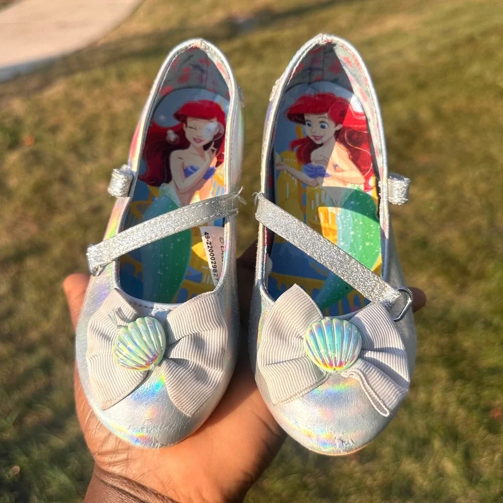 Disney Princess Little Mermaid Ariel Costume Shoes Toddler Size 10